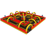 Надувная трасса для электромобилей