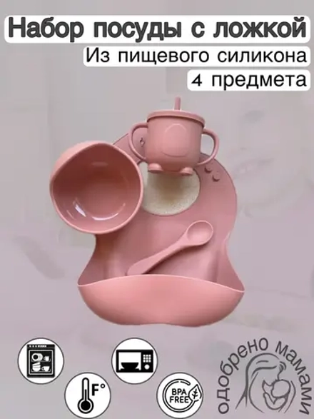 Детская посуда для кормления 6m+