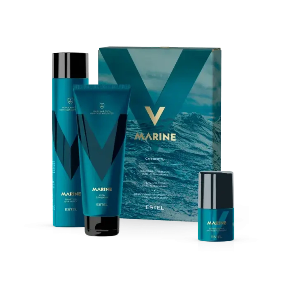 Набор ESTEL ALPHA MARINE "СМЕЛОСТЬ"