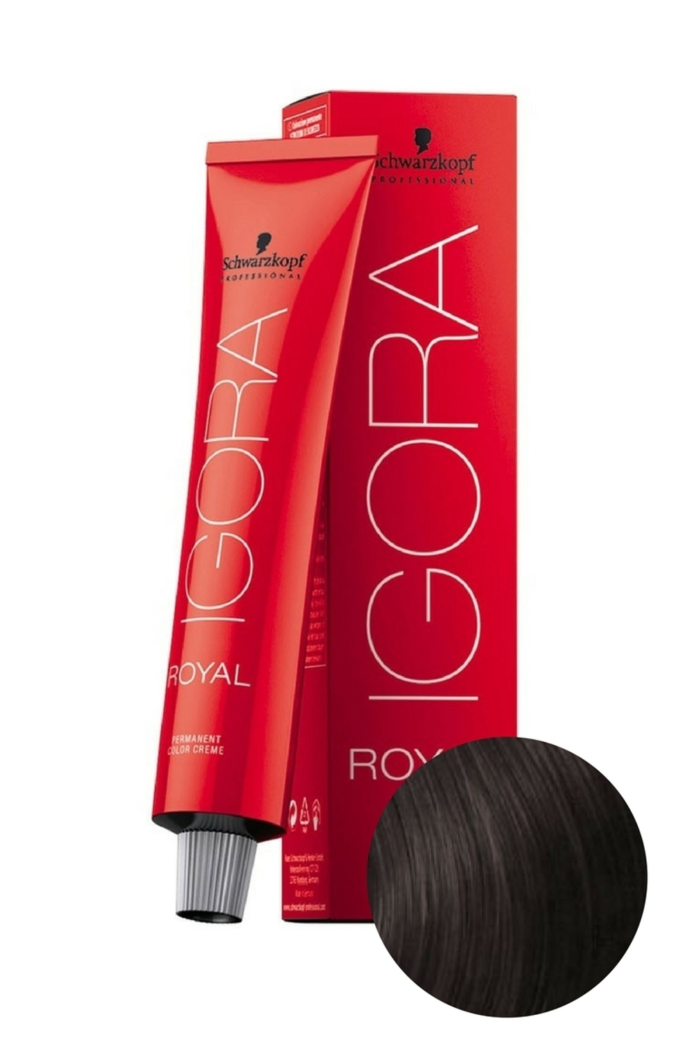 Краска для волос Igora Royal 5-26 Светлый коричневый пепельный шоколадный, Schwarzkopf Professional, 60 мл