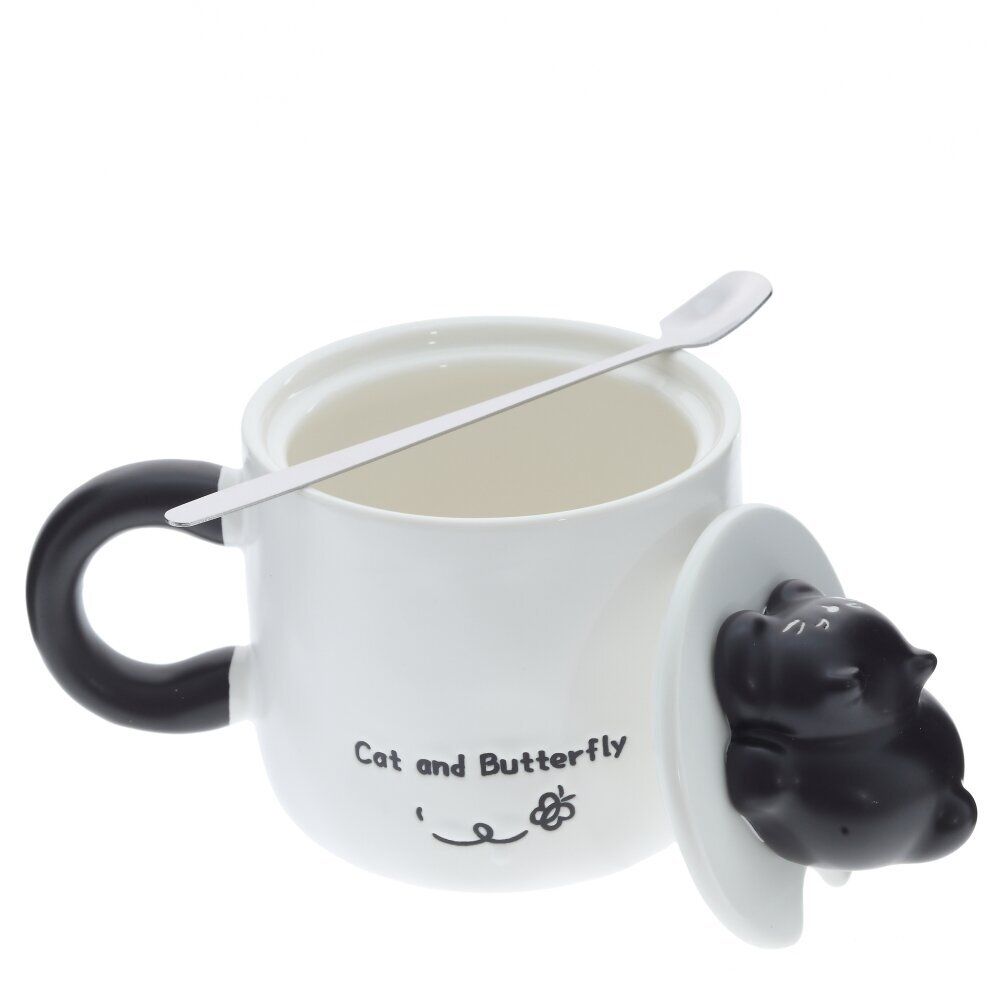 GAEM Кружка с крышкой, 360 мл, L14 W10 H12 см, 4в.