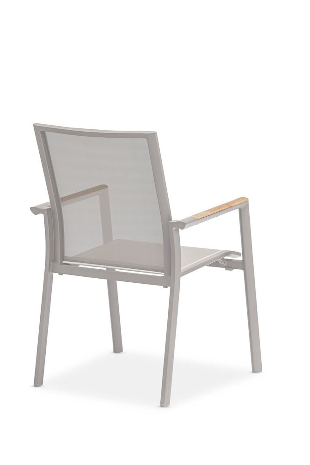 Andy, стул бежевый/бежевый, алюминий/текстилен