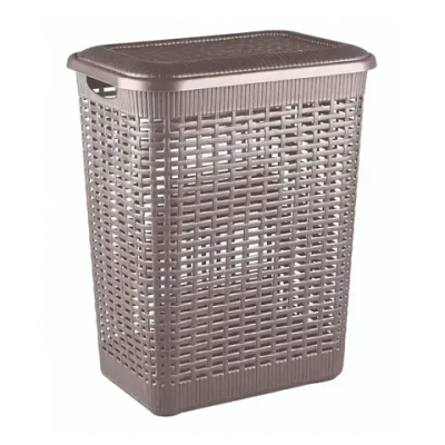 КОРЗИНА ДЛЯ БЕЛЬЯ 50Л, 420Х310Х560 ММ (коричневый)