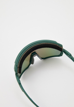 Спортивные очки с диоптриями HILX Samurai / Matt Solid Seaweed Green / Green Polarized Lens + Clear Lens