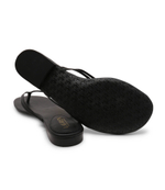 Кожаные вьетнамки LAUREN RALPH LAUREN - черный(802896830)