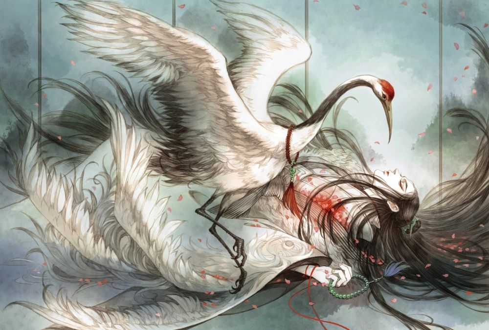 Артбук В поисках тени меж цветов. Иллюстрации Гу Гэли