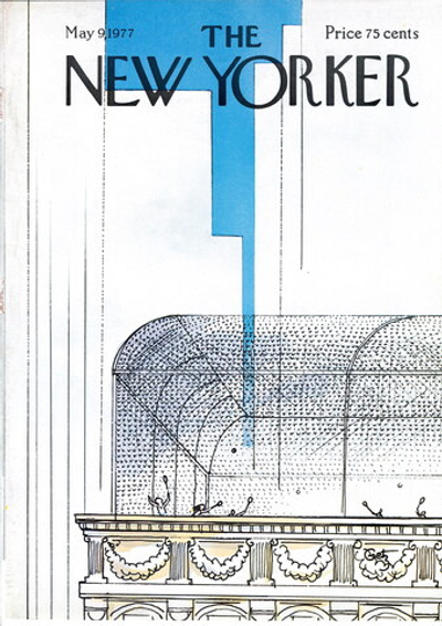 Журнал The New Yorker 09-05-1977, обложка