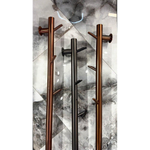 Полотенцесушитель электрический Boheme OAK 724-50-GM, GUN METAL