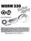 Крючки офсетные Gamakatsu WORM 330 BOTTOM JIGGING HOOKS разм. 04 6шт.