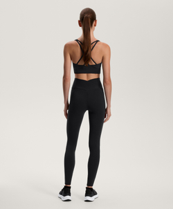 OYSHO Легинсы Comfortlux с высокой посадкой, длиной до щиколотки 65 см, с карманами, черный