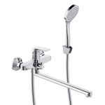 Смеситель для ванной и душа с длинным изливом и душевым набором Damixa Eclipse 2.0 489500000