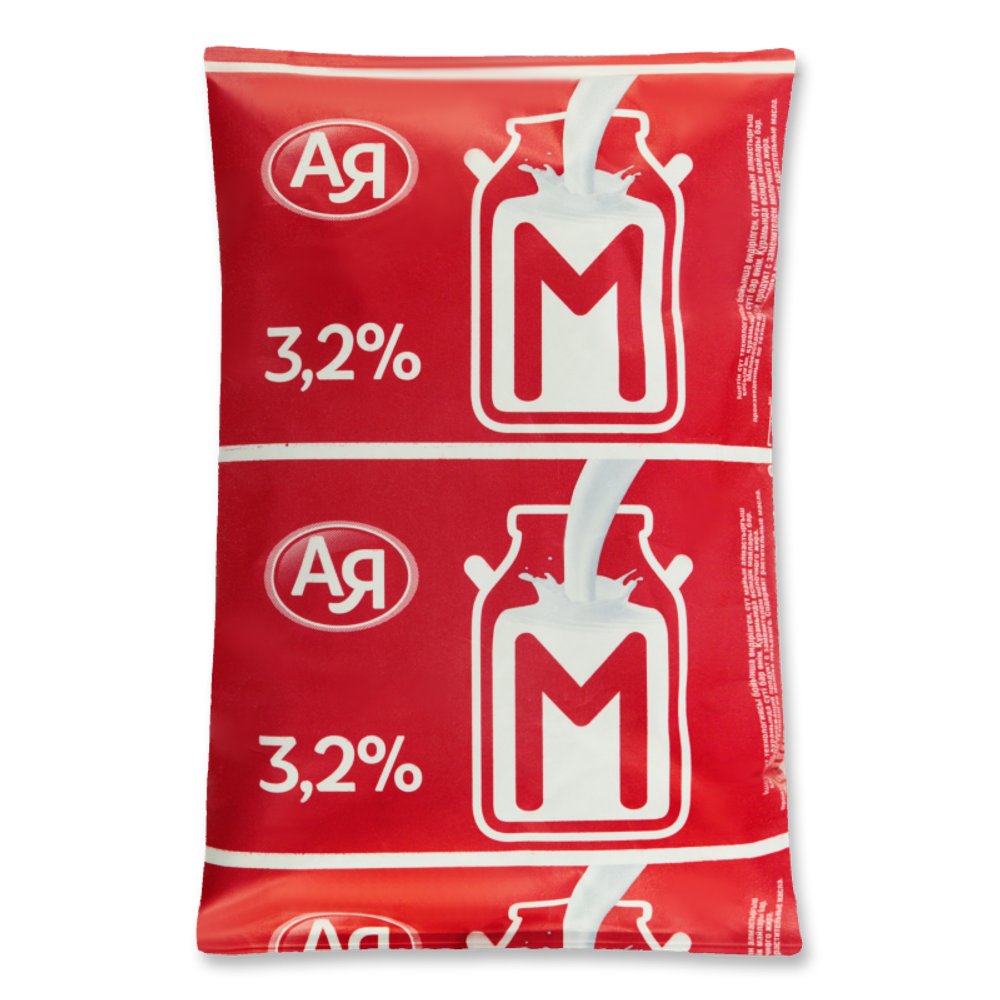 Молоко АЯ 3,2% 900 мл тфа