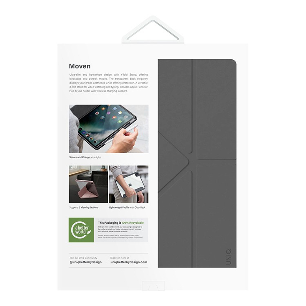 Uniq для iPad Air 13 (2024/25) чехол Moven Grey