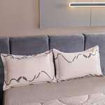 Комплект постельного белья Сатин с Одеялом 100% хлопок 160x80 на резинке OBR152