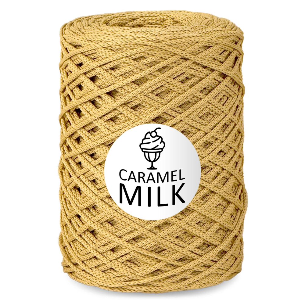 Шнур Caramel Milk, 3мм, 300м, 100% полиэфир (1 шт.)
