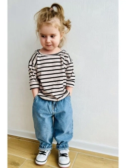 Лонгслив в полоску