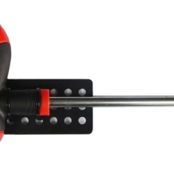 Ключ Т-образный TORX с прорезиненной рукояткой T20х100мм, на пластиковом держателе Forsage F-76720G