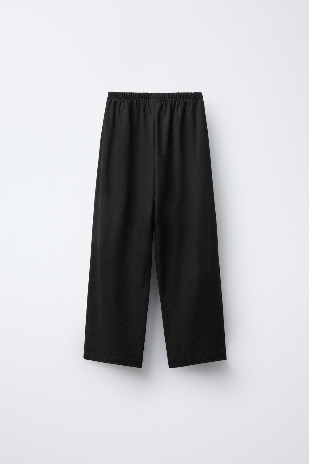 ZARA СТРУЯЩИЕСЯ БРЮКИ, ЧЕРНЫЙ