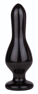 Черная анальная пробка MAGNUM 15 - 16 см. (Цвет: черный)