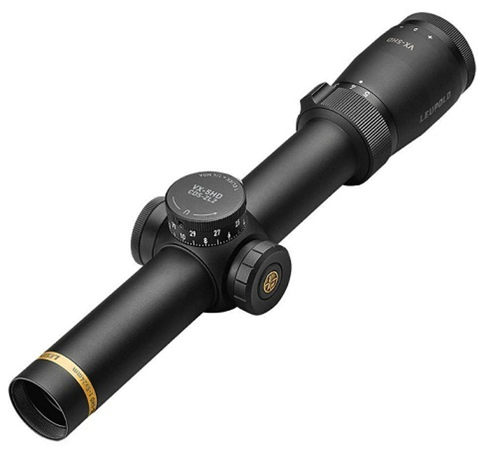 Прицел Leupold VX-5HD 1-5x24 CDS-ZL2, подсветка MST, FireDot Duplex, 30мм, матовый, 400г