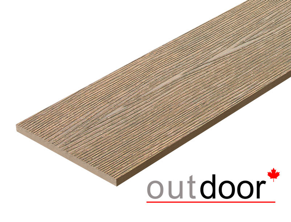 Доска ДПК Outdoor 130*9*4000 мм. полнотелая STORM дуб
