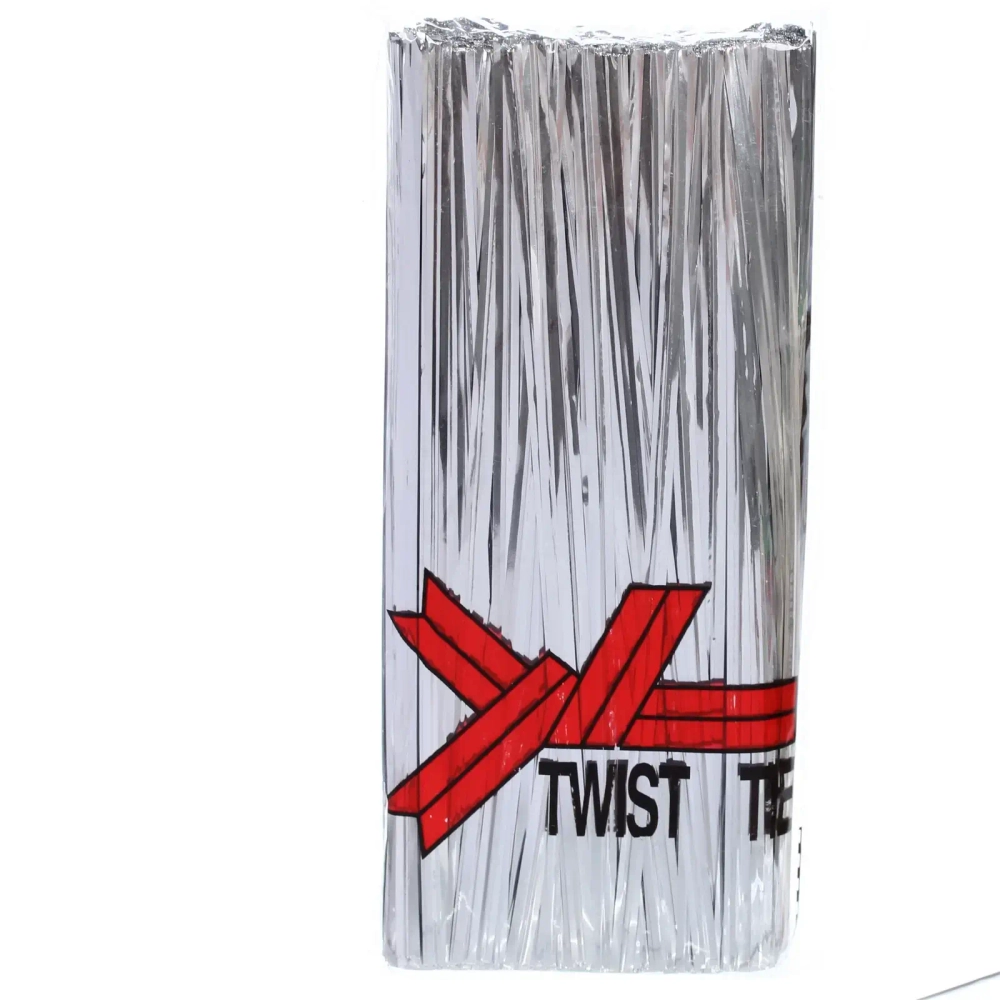 Подвесы для елочных игрушек «Глянец» 15 см (набор 760 шт), Серебро