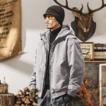 Двусторонняя мужская куртка из искусственного норкового меха, зимнее толстое хлопковое пальто, хлопковая куртка в американском ретро-стиле.