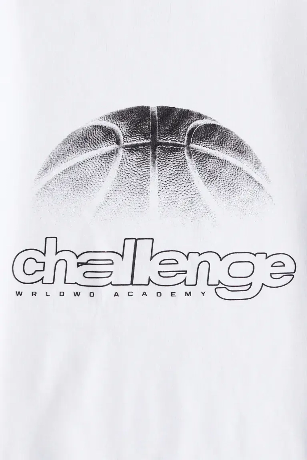 H&M Футболка из хлопкового трикотажа с принтом, белый