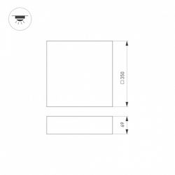 Накладной светильник Arlight QUADRO 034793