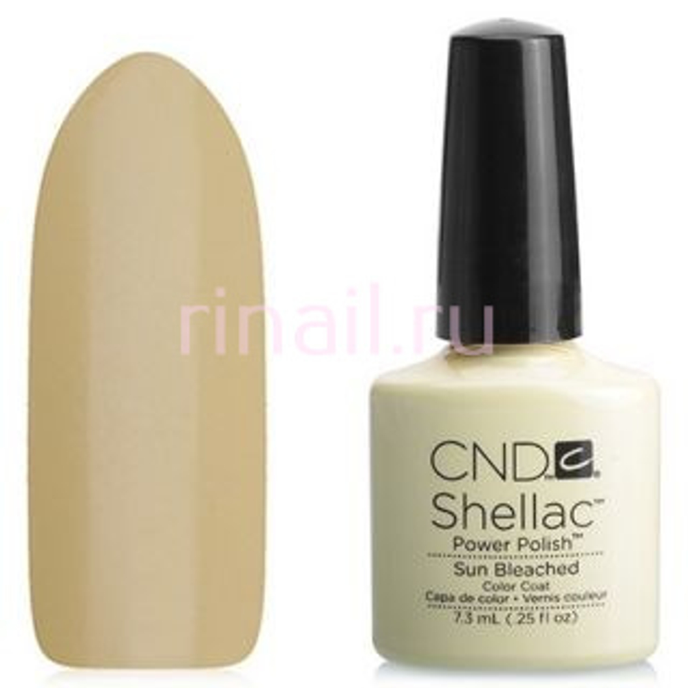 CND Шеллак 7,3 мл. Sun Bleached Лимонный, пастельный.