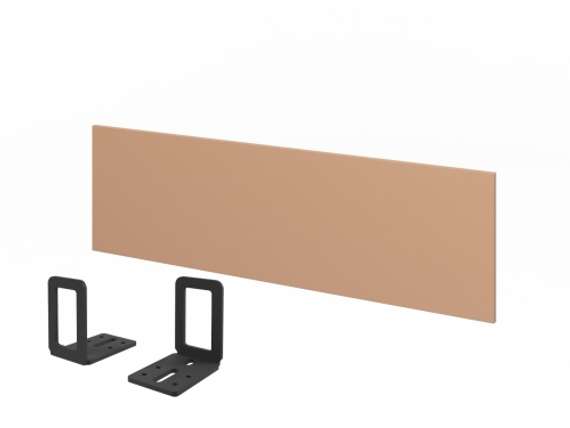 Экран настольный к одному столу 1350х18х400 L-069-1