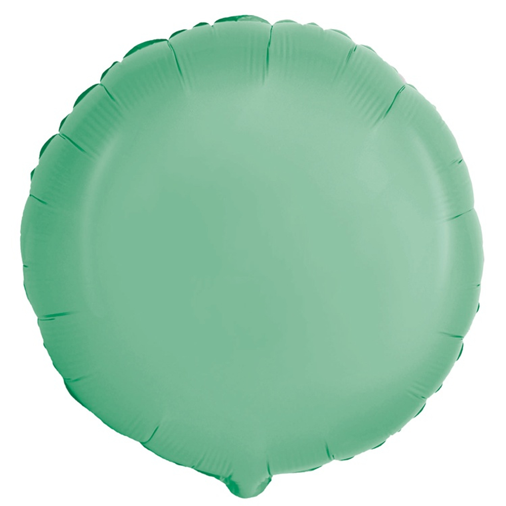 Фольгированный шар-круг, пастель, в ассортименте, 46 см