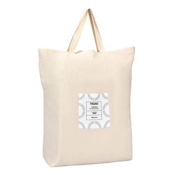 Покрывало из хлопка warm traditions бежево-серого цвета из коллекции essential, 230х250 см