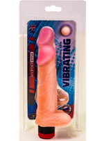 Реалистичный вибратор Vibrating (вторая кожа) (Цвет: телесный)