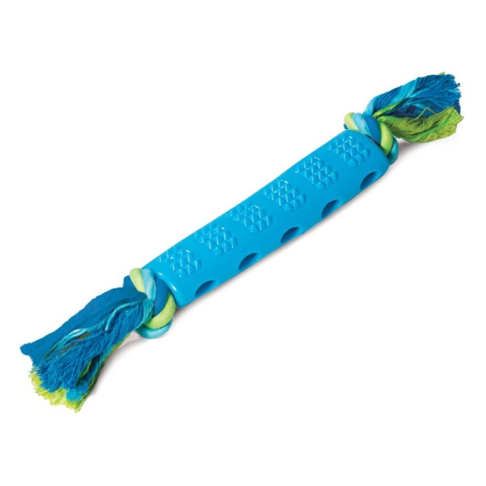 Игрушка &quot;Палка шипованная с веревкой&quot; 35 см (термопластичная резина) - для собак (Triol)