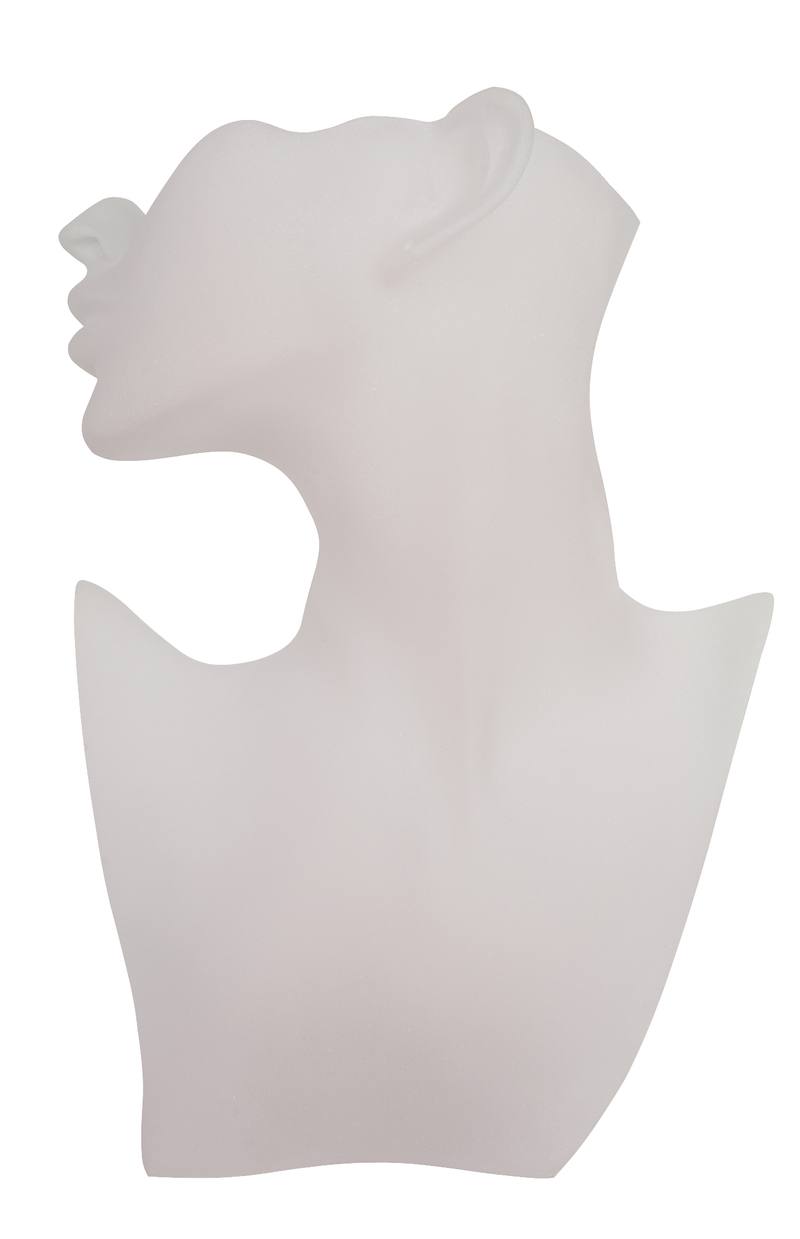 Бюст объемный, прозрачный, 29*20 см 5/0059/000