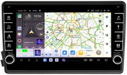 Магнитола для SsangYong Actyon 2005-2010, Kyron, Actyon Sports 2006-2016 - Carmedia OL-9303 (кнопки и крутилки) Android 13, TS20, 6+128Гб, CarPlay, 4G SIM-слот