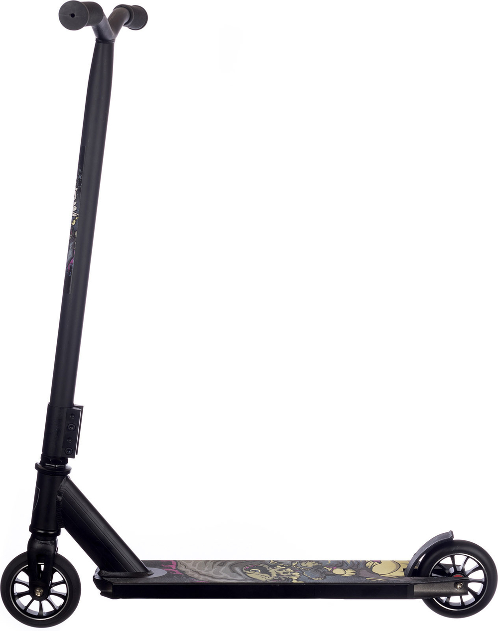 Трюковой самокат Urban Scooter Extreme 110 Print Ghost черный