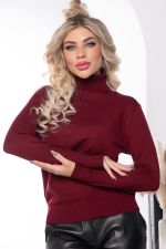 Водолазка Зимняя история (бордовая) Б14522-20М LT Collection