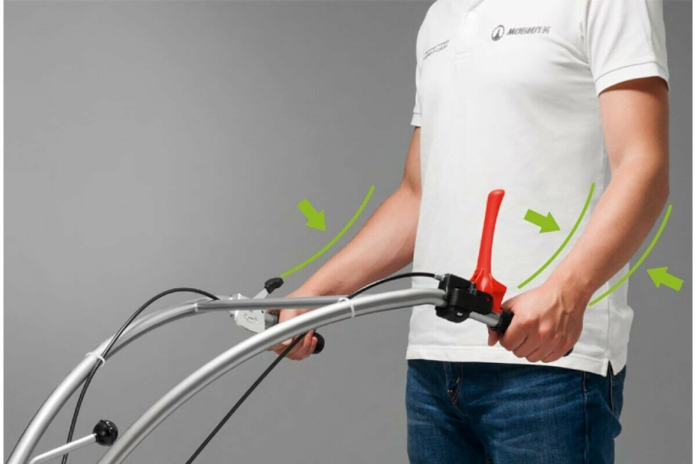 Мотокультиватор МОБИЛ К МКМ-1Р КОМФОРТ  дв. LL 168F-1 6,5 л.с., 4 фрезы(MBK0020032)