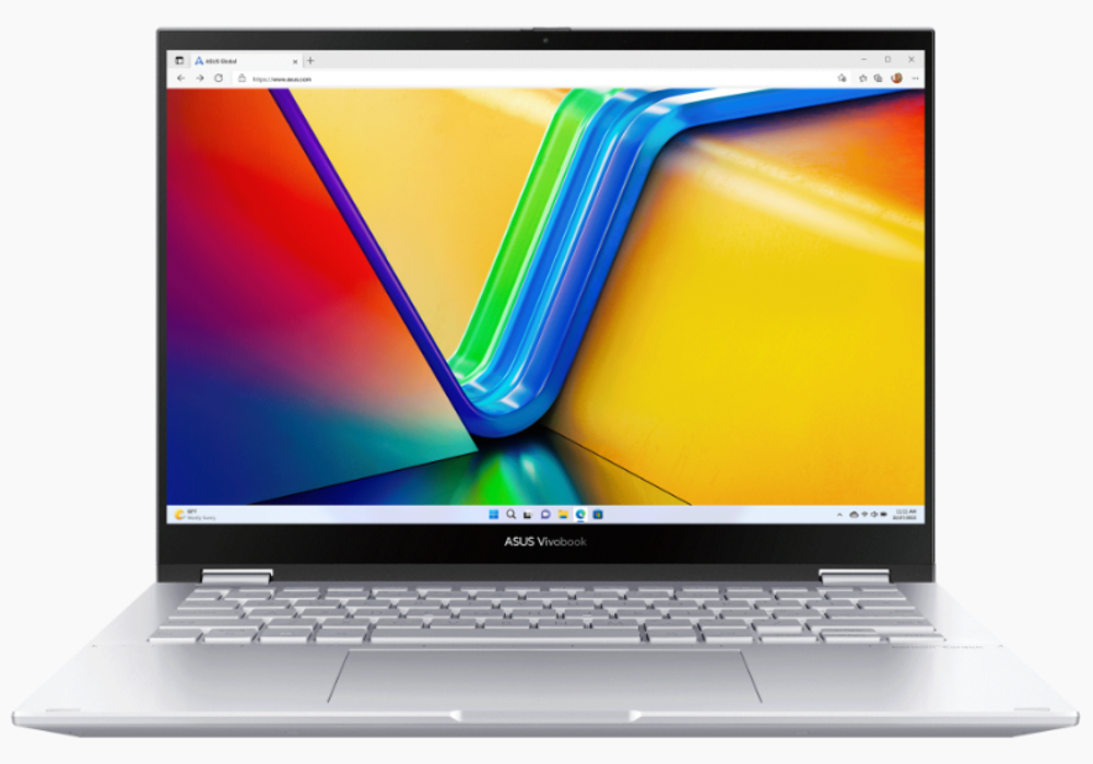 16` Ноутбук ASUS VivoBook S16 Flip TN3604YA (1920x1200, AMD Ryzen 5 7530U, RAM 16ГБ, SSD 512ГБ, AMD Radeon Graphics, Win 11 Pro)