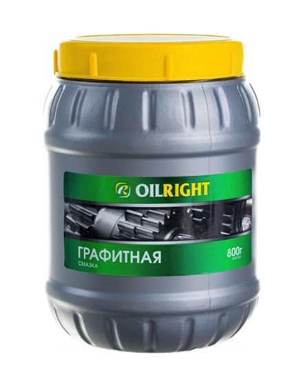 Смазка графитная OIL RIGHT банка 800гр.
