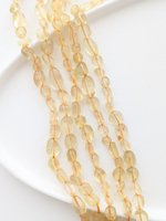 Цитрин галтовка 6-8мм