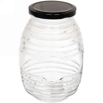 Банка для продуктов стеклянная 1000 мл с винтовой крышкой