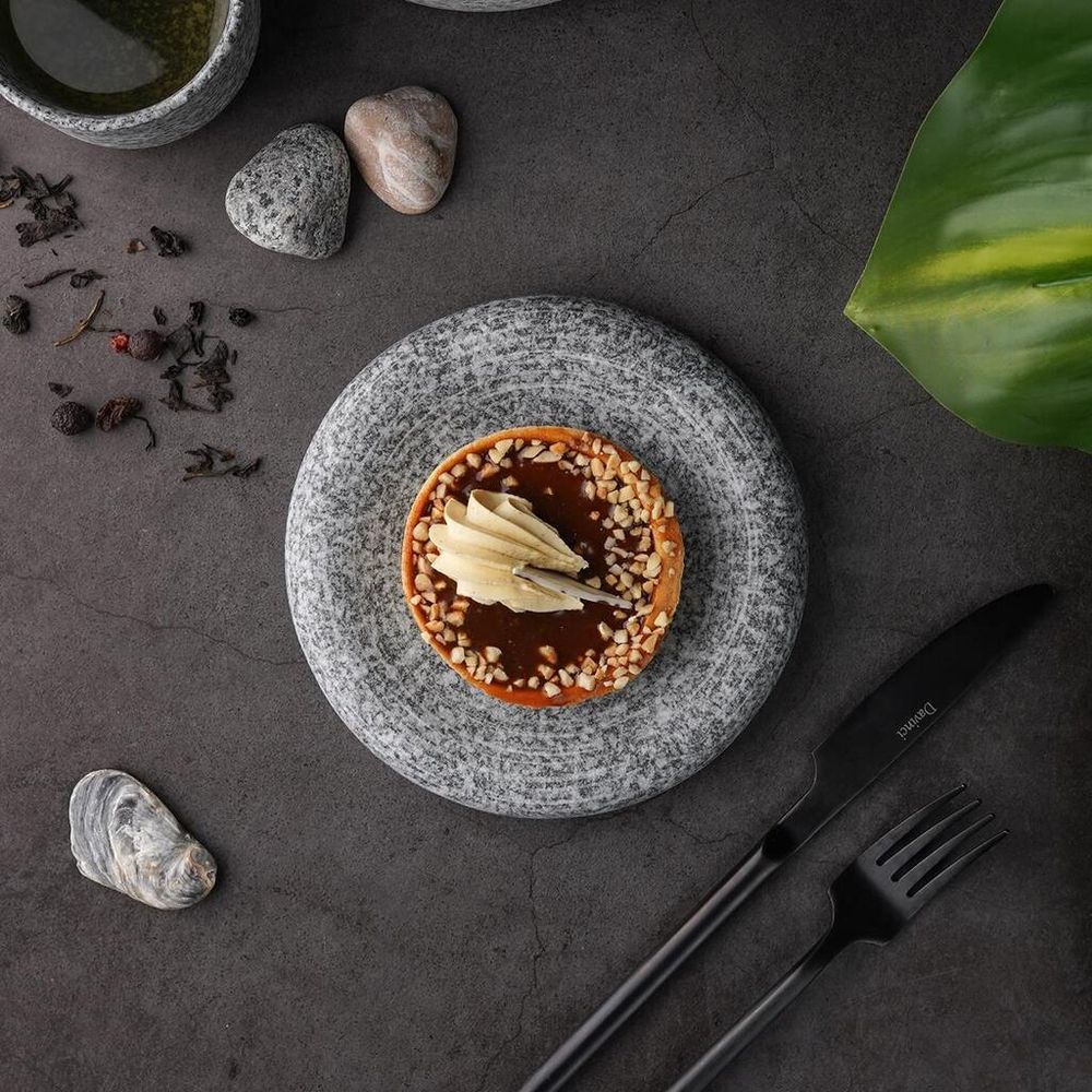 Блюдо круглое d 15,4 см h2,5 см Stone Untouched Taiga P.L. Proff Cuisine [1]