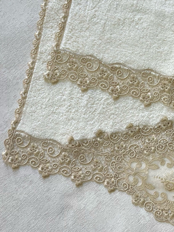 Халат и полотенца 5шт Domus шампань