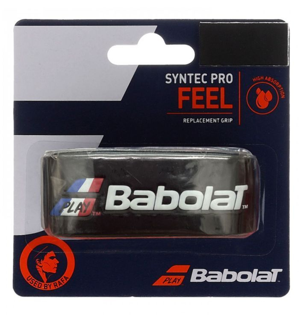 Теннисные намотки базовые Babolat Syntec Pro 1P - небесный