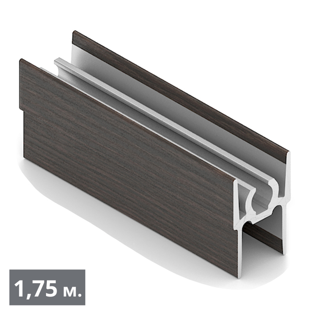 ЭКО Рамка верхняя двери (1,75 м) венге темный (ПВХ) (AE0455) Aristo (Out)