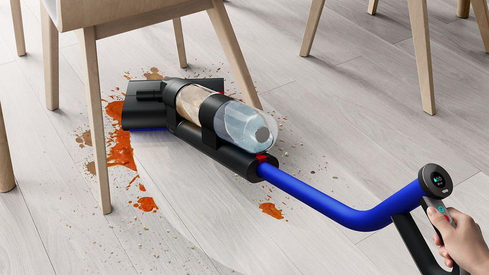 Вертикальный моющий беспроводной пылесос Dyson WashG1