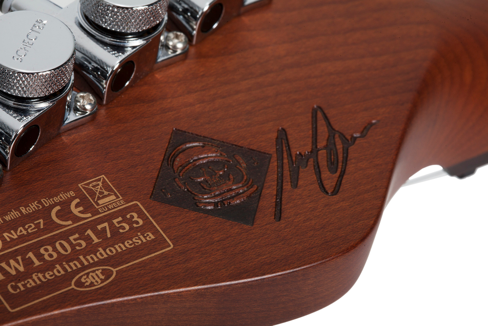 Schecter NICK JOHNSTON TRAD-SSS ATOMIC GREEN